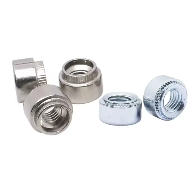Stainless steel PEM self clinch nut standard Z, ZS, NZ, NZS Knurled Head Self-Clinching press fit nuts