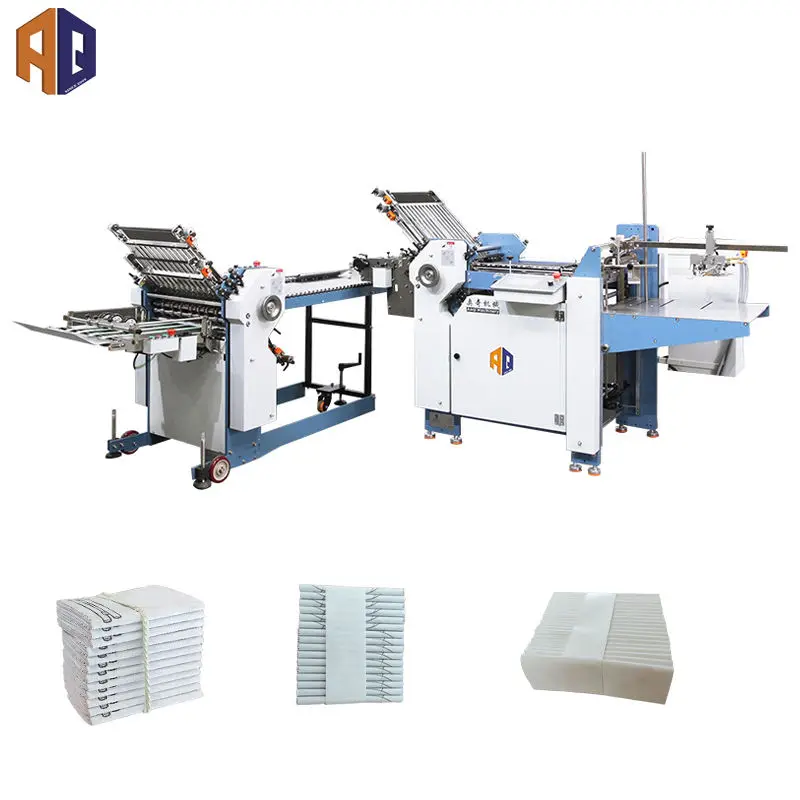 Large Format Automatic Feeding Paper Folding Machine Paper Folder Machine