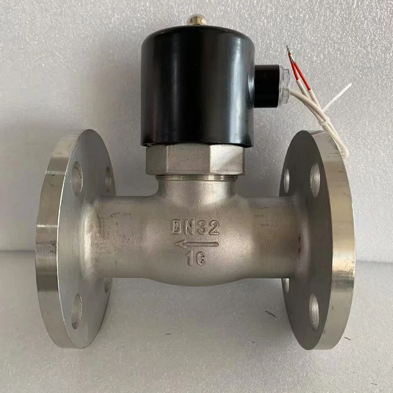 Цена по прейскуранту завода Dn25 24 В Пневматический электромагнитный клапан газовый предохранительный запорный для водяного пара гидравлический