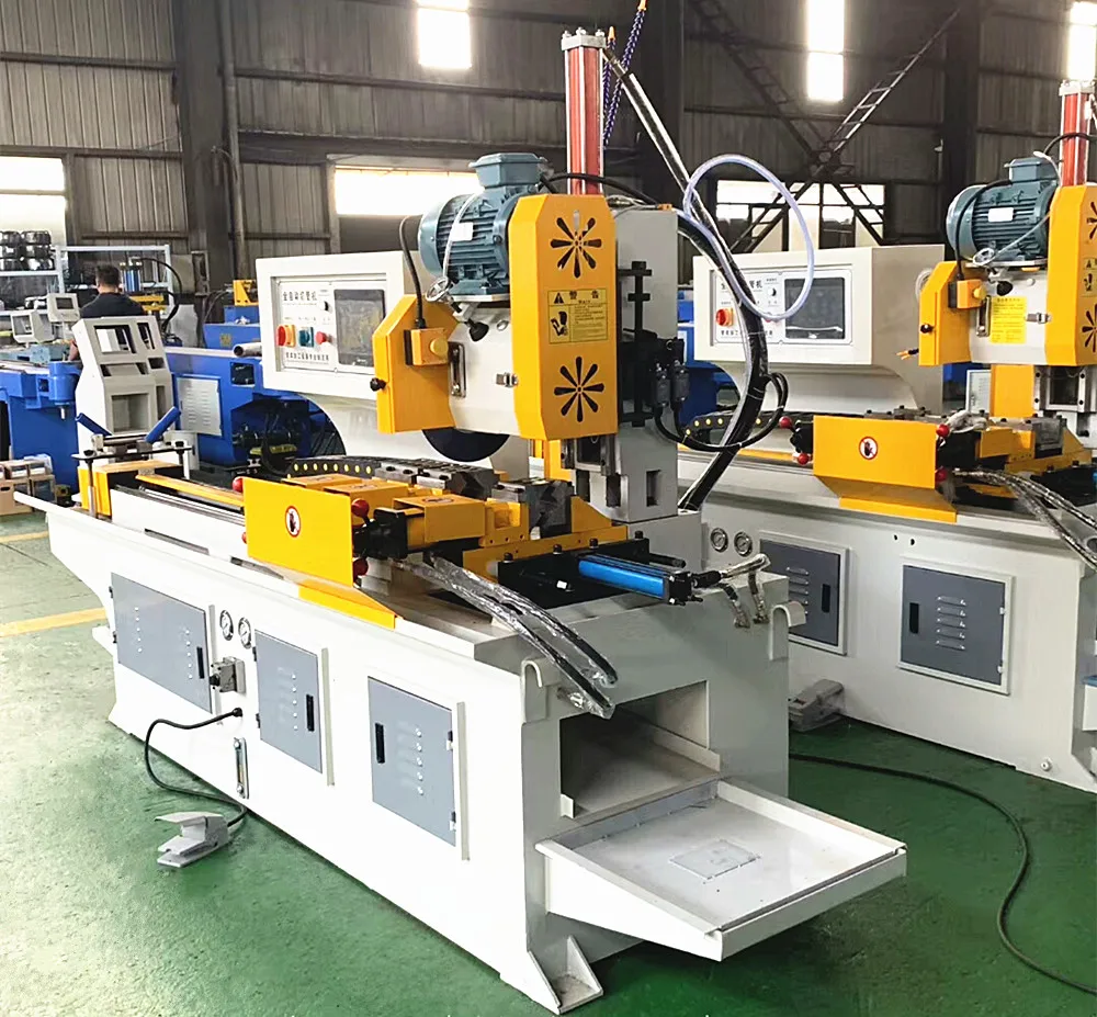 Полностью автоматическая циркулярная пила CNC для резки металлических