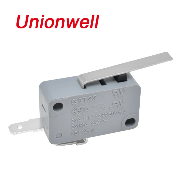 G5T22 Series Liquid Level Controller Micro Switch Automatic Beverage Machine Limit Switch With Long Handle 5A Current Switch