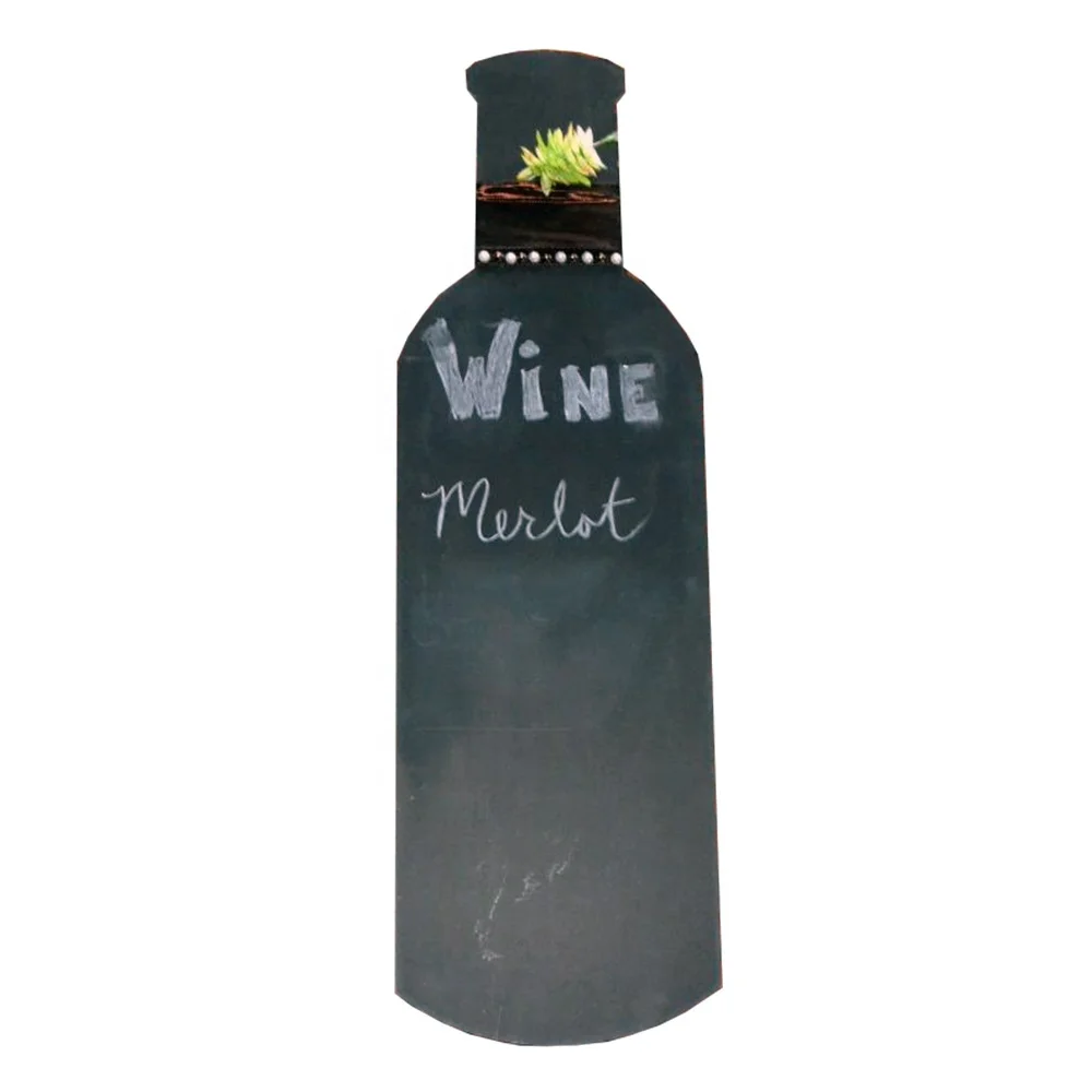 Advertising wooden chalkboard