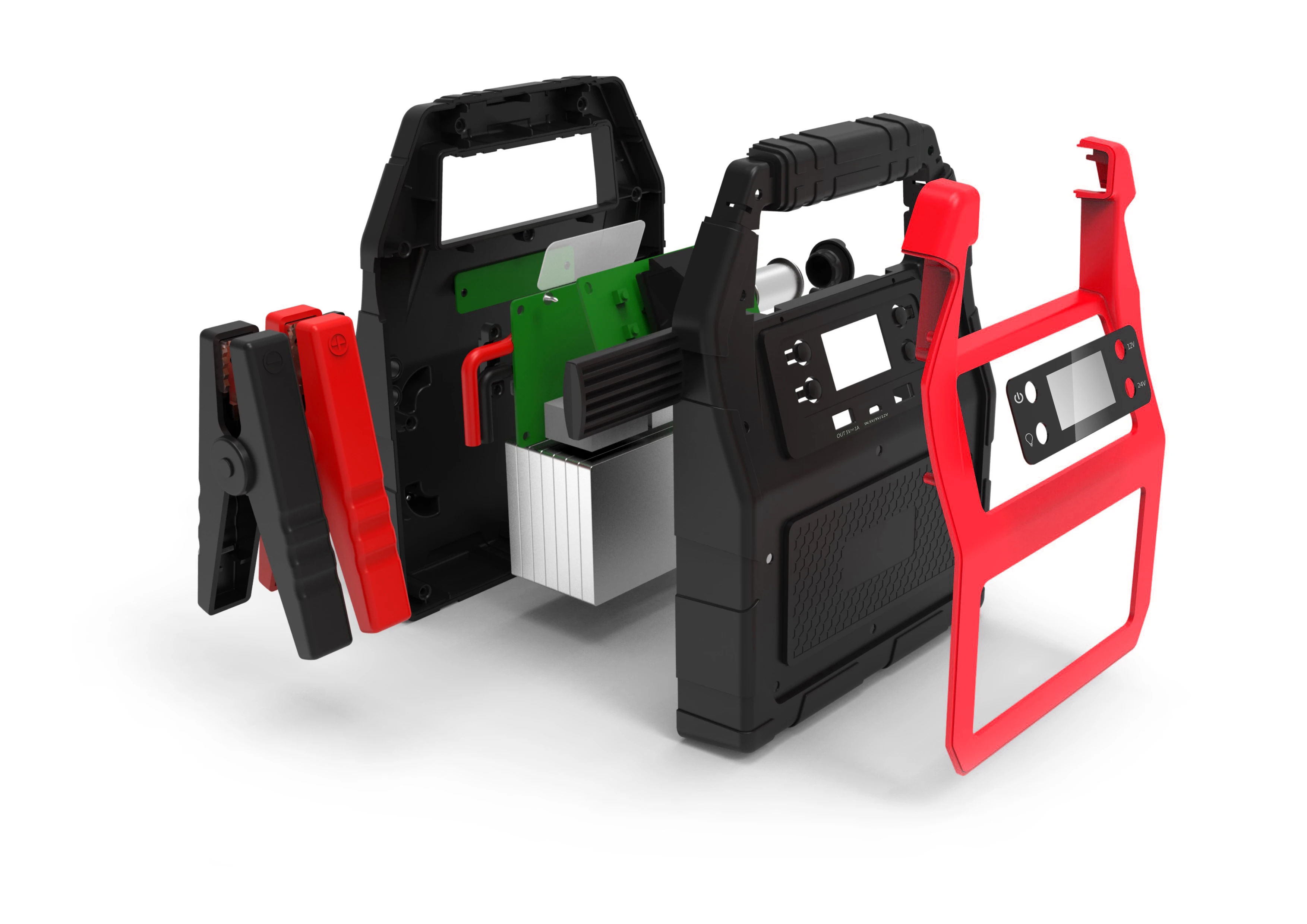 Big capacity 45000mah 12V/24V jump starter power bank