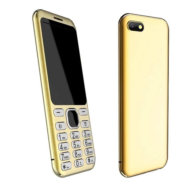 Популярный супер тонкий металлический каркас 3G, новейший функциональный телефон с CE ROHS