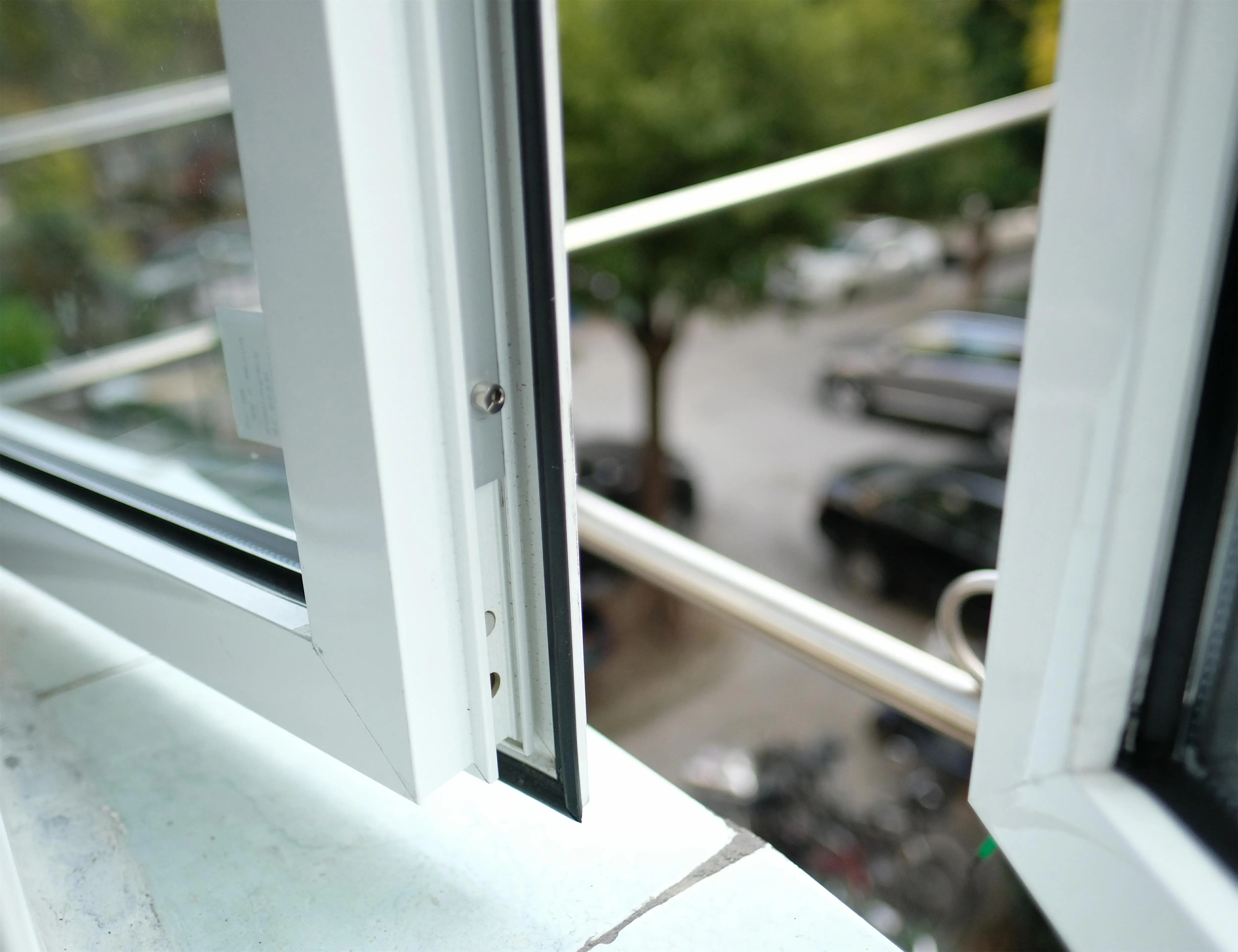 Cost-effective Customized Color Glass Sliding Plastic Double Glazed Window