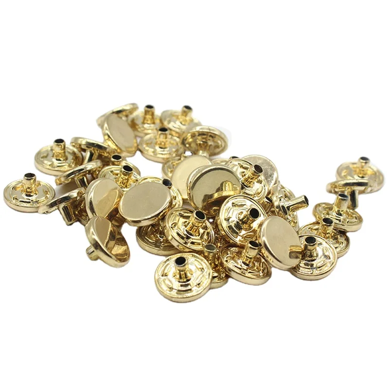 Hot Sale Metal Zinc Alloy Theme Cap Snap  Button For Leather