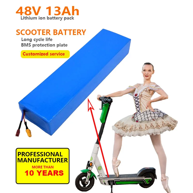 Customized Lithium Ion Batteries Pack For Electric Scooter Compatible With The Battery 24V 36V 48V 52V 60V 72V Ebike Battery