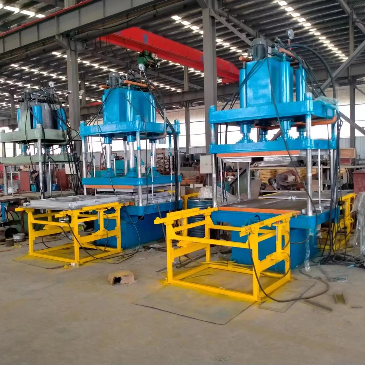 Высокое качество резиновая плитка делая машину горячий вулканизатор