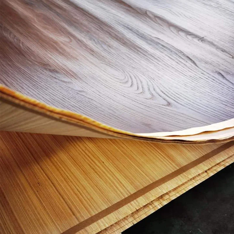 laminated veneer paper synchronous melamine recon veneer engineered wood veneer paper