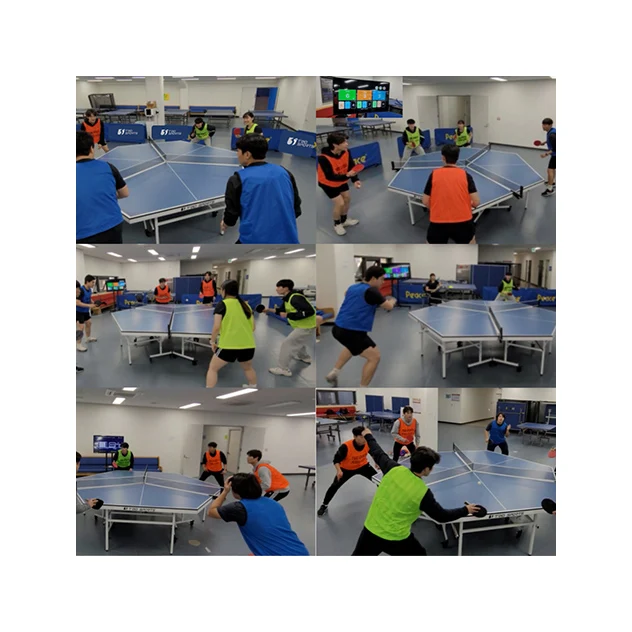 New Design Promotional Entertainment Table Wholesale Price Personalized Style [HEXA TRIO] Hexagon Table Tennis Table