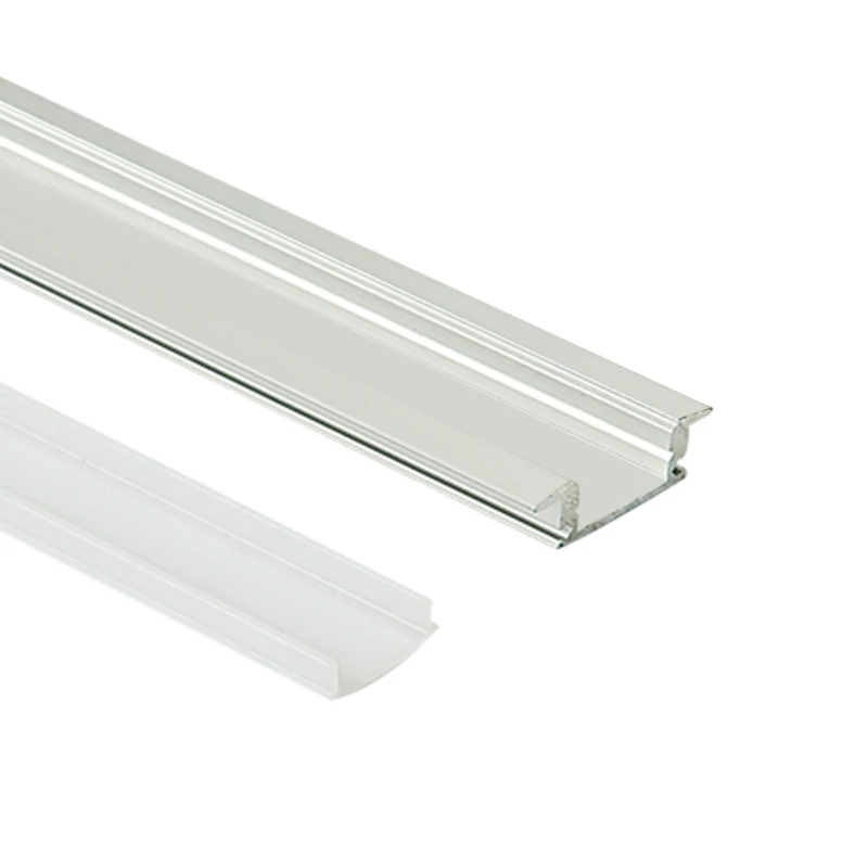 Recessed 17x7(mm) Wardrobe Lights LED Aluminum Profile for LED Lighting Strips Cabinet Light