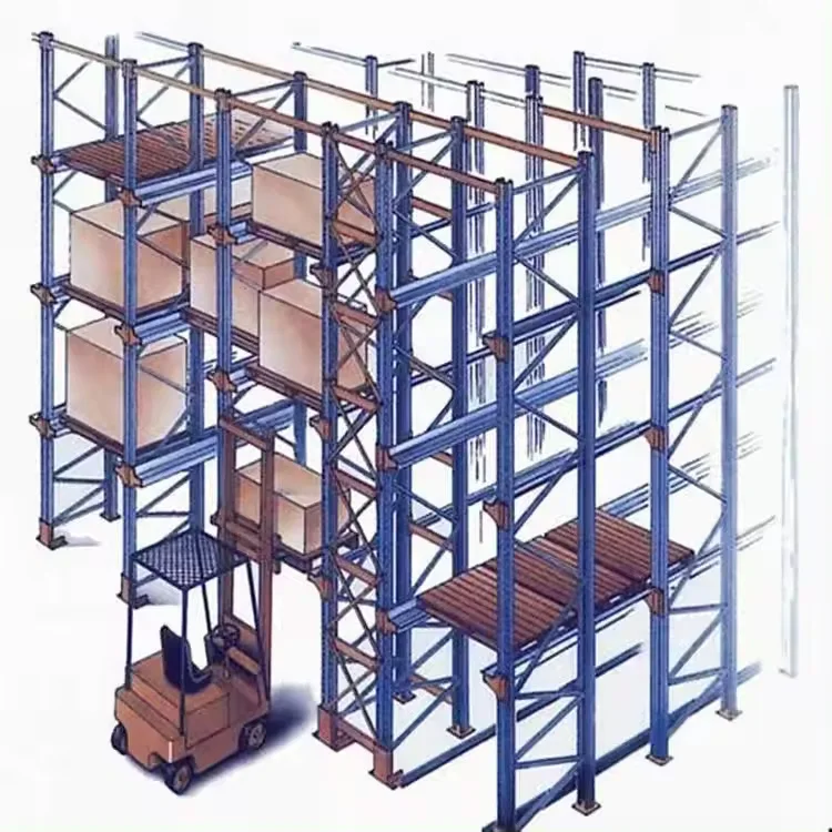 Selective Heavy duty warehouse storage rack shelving system pallet racking