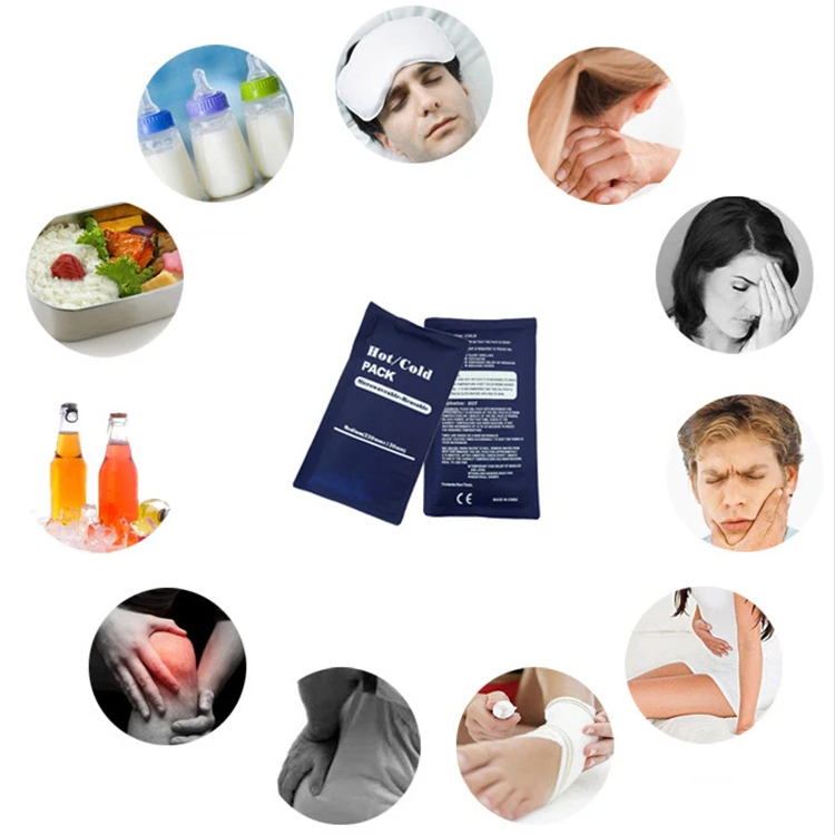 
Reusable Ice Bag Heat Therapy Wrap First Aid Hot Cold Gel Pack 