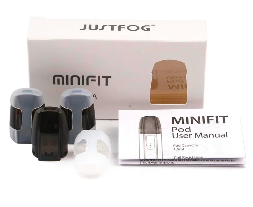 
Justfog Minifit Replacement 1.5ml minifit Pod /Cartridge (3pcs/pack) with high quality and nice price 