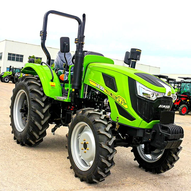 Agricultural Machinery 50 HP-70 HP Farm Tractor 4 X 4 Wheel Agricultural Tractor For Sale