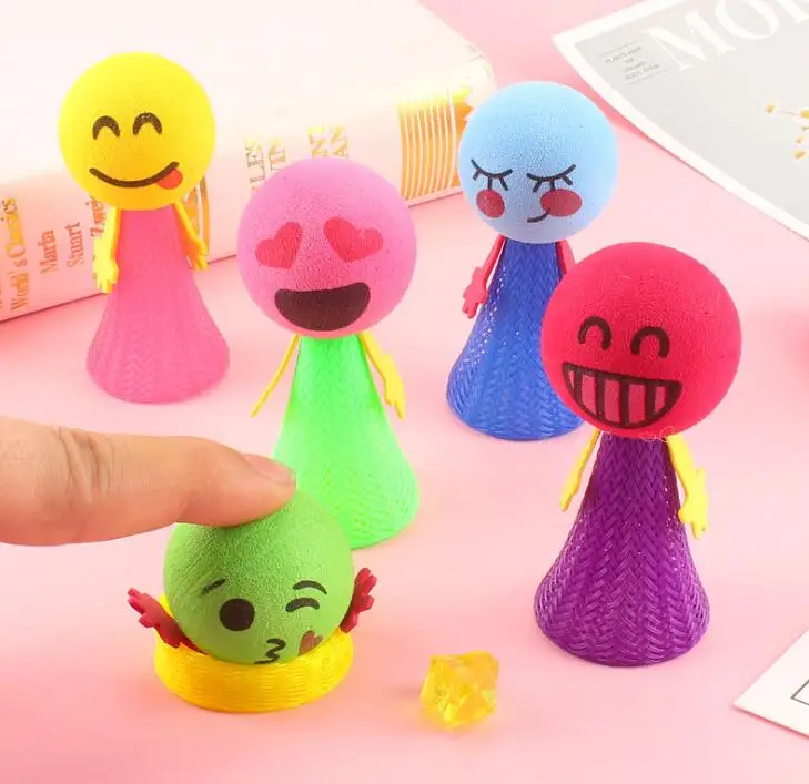 Hot Sale Promotional Happy Jumping Elf, Mini Funny Stress Release Educational Bouncing Toy for Kids and Children
