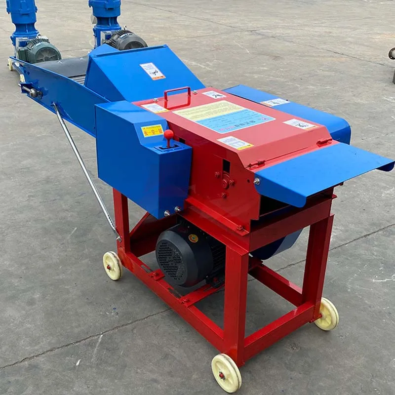 gasoline engine type grass chopper mini chaff cutter machine for animal feed