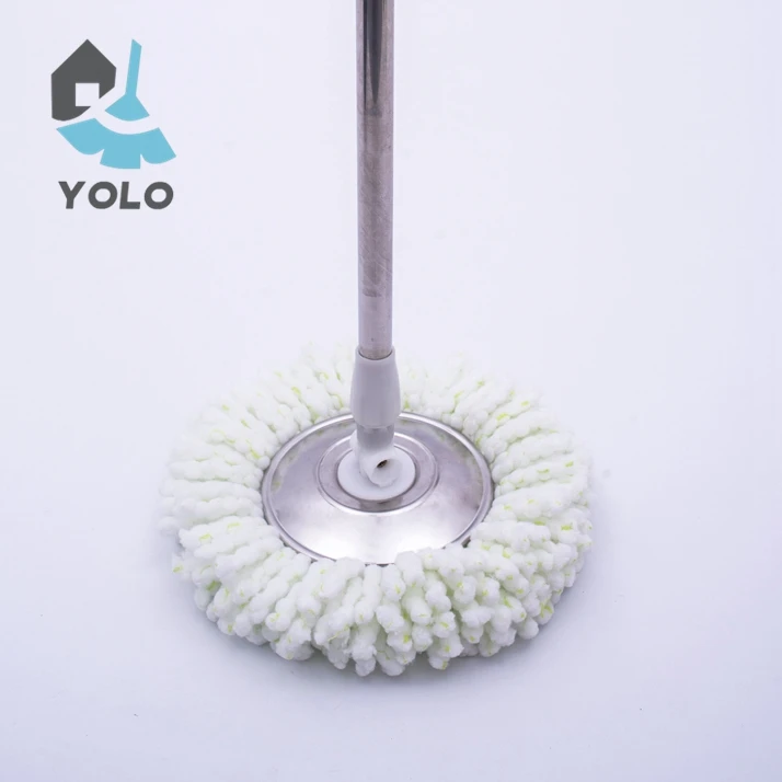 Extensible Telescopic Steel Handle Swivel Magic Mop Spin with Bucket