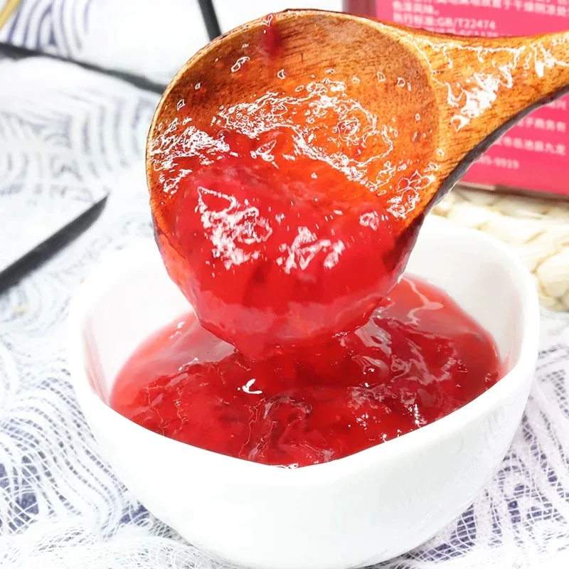 BOBER TEA 2 5 кг чайных ингредиентов настоящий фруктовый клубничный джем с мякотью для магазинов и алкогольных
