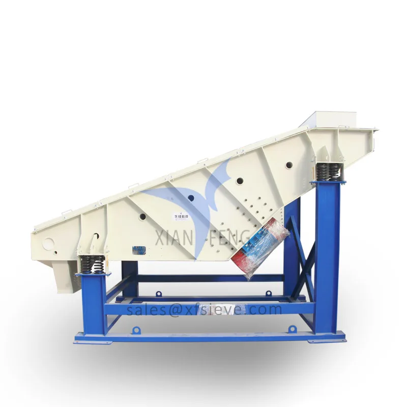 Five Layer with Six Discharge Port Sieve Machine,XIAN FENG Vibration Screen Manufactures,High Yield Granite Probability Sieve