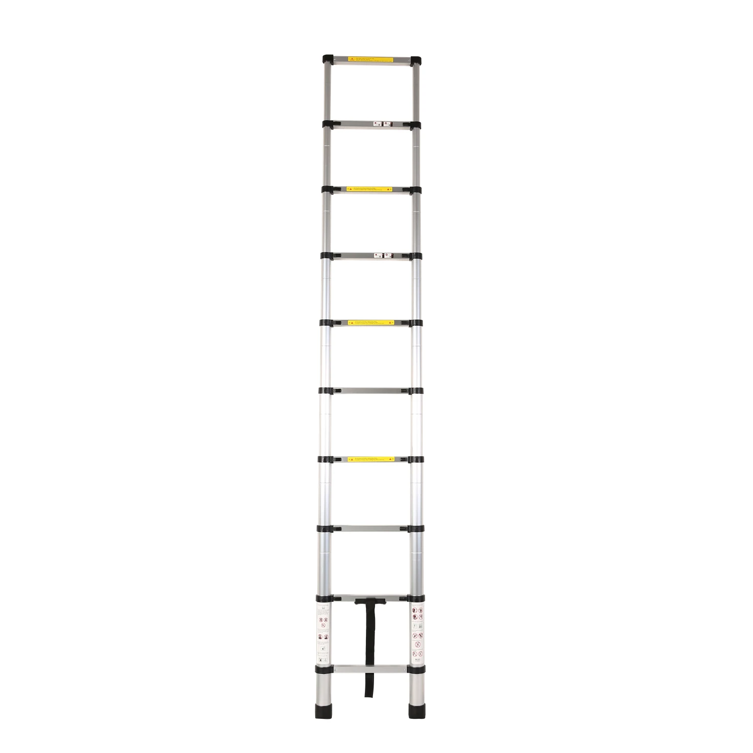 China Wholesale 2.9m Aluminum Ladders Scaffoldings With En131 Telescopic Extension Ladder