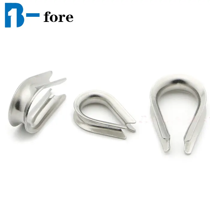 
Rigging hardware HDG BS464 Wire rope Thimble 