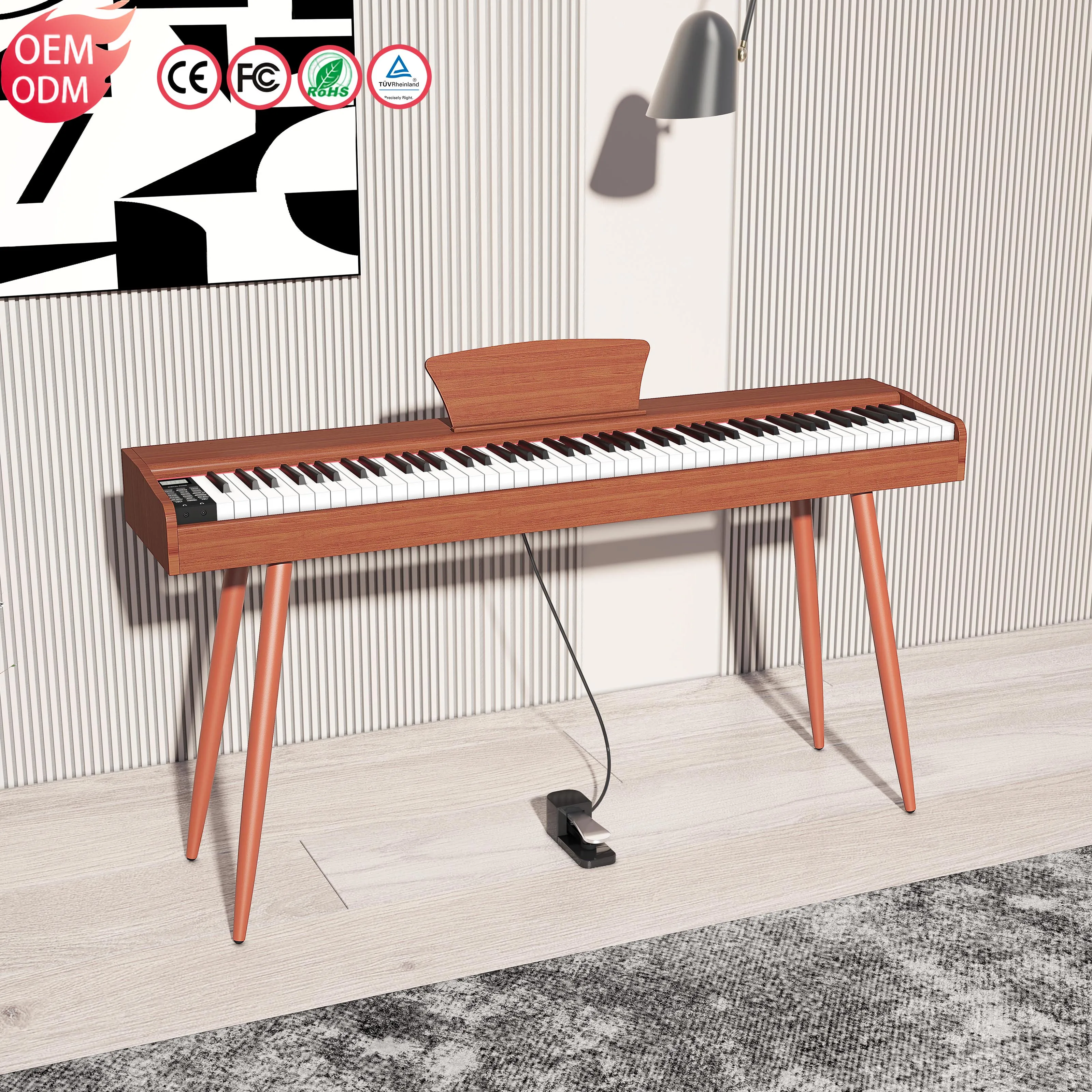 KIMFBAY music keyboard digital piano 88 keys piano keyboard nice sound piano high professional