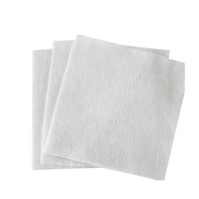 Polyester filament nonwoven geotextiles for soft base treatment in harbor construction
