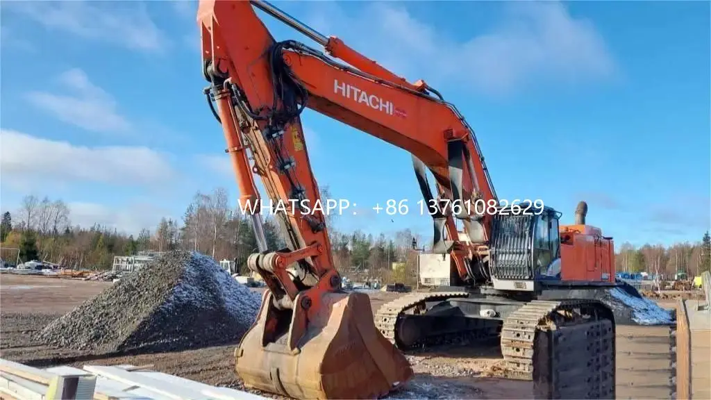 Продажа хорошо по низкой цене Hitachi ZX890LCH большой экскаватор ZX890 подержанный очень