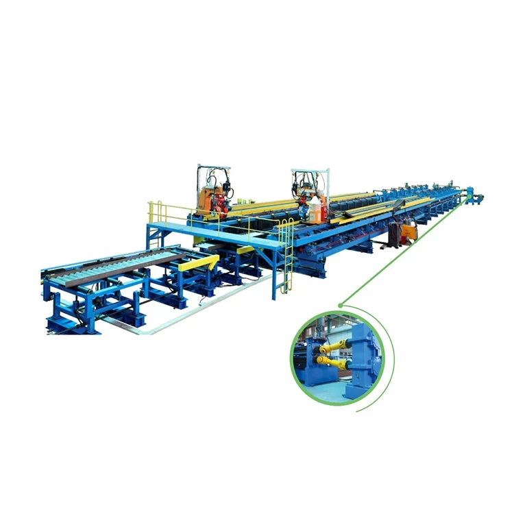 High speed automatic h beam intelligent welding workstation welding robot arm machine