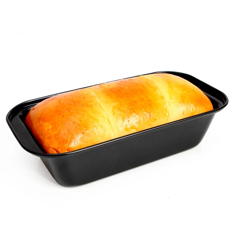 CHEFMADE Non Stick Coating Silver Black Carbon Steel Medium Bakeware Bread Tray Baking Dish Loaf Pan
