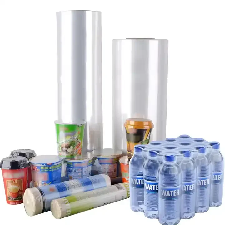 GT transparent POF plastic shrink wrap heat stretch film for gift box book egg vegetable bread food packages