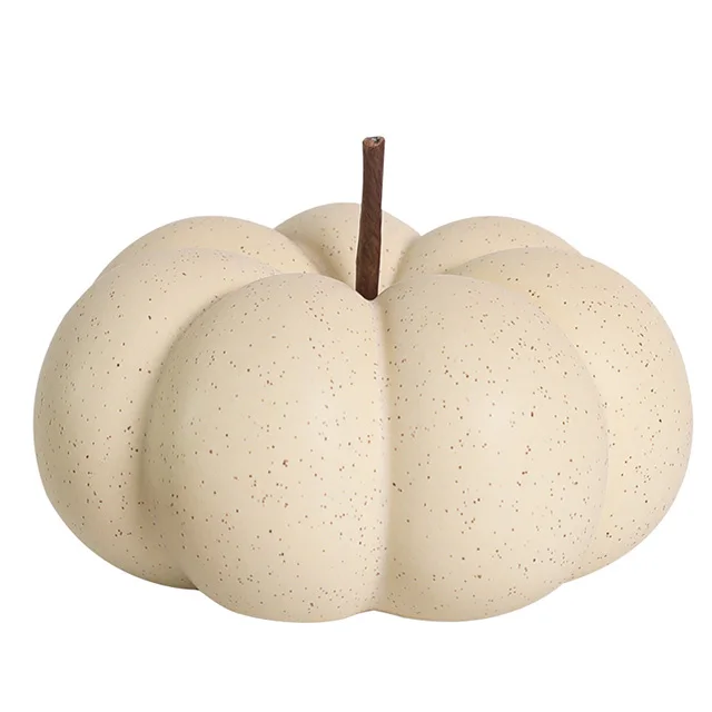 Country farm Ceramic pumpkins Halloween decorative pumpkin Living room table entrance decor for home house ornaments