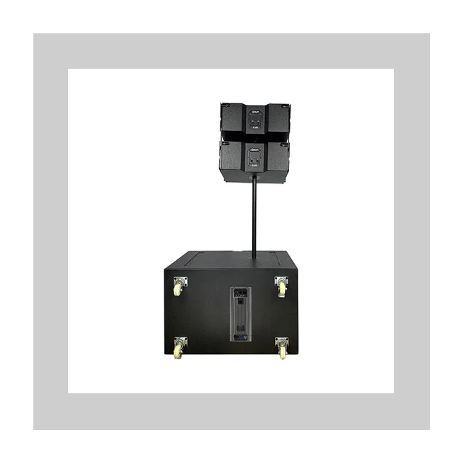 Portable Professional Stage Subwoofer single 18 Inch Woofer 10 inch Active line array Sound System Dj Concert Audio Speaker set