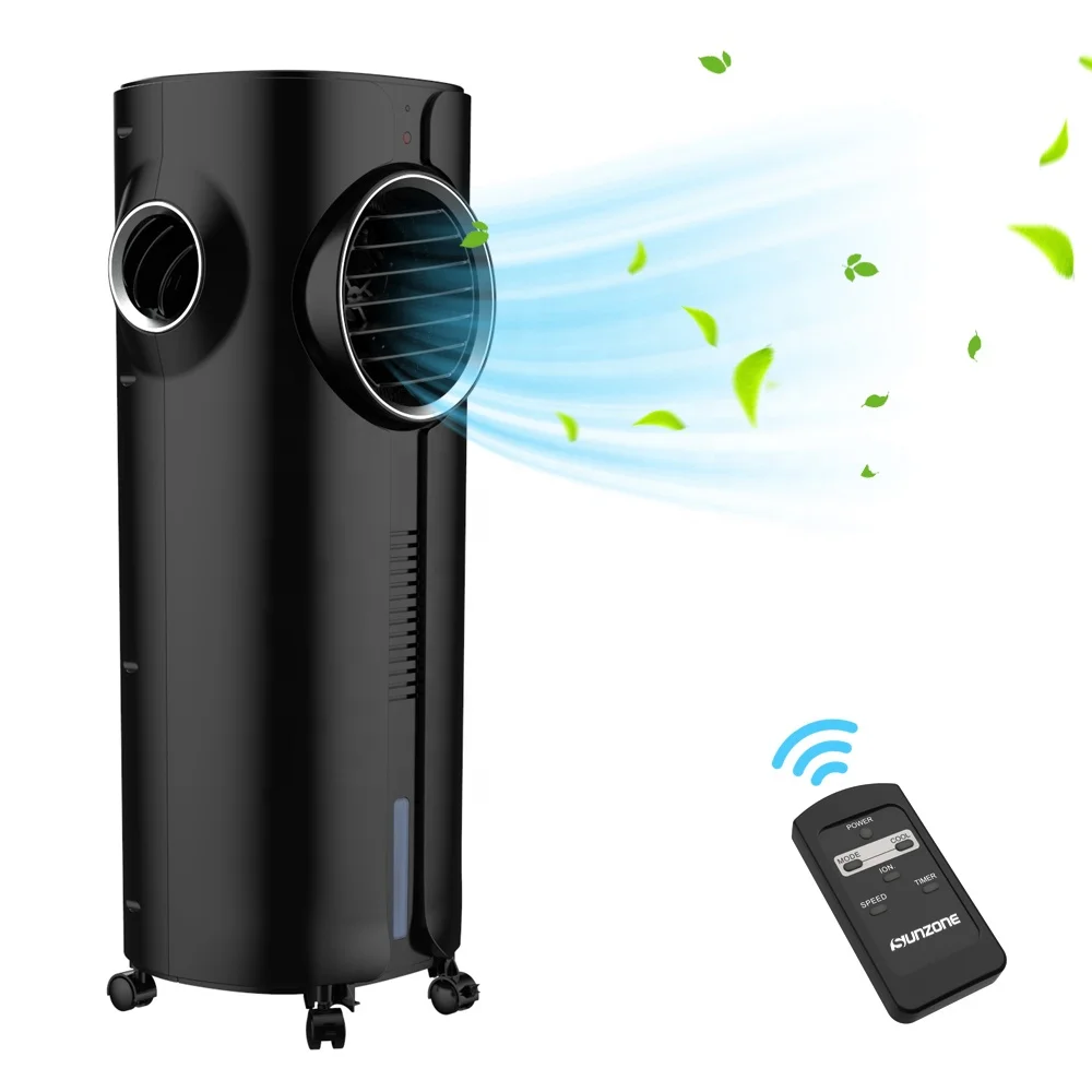 Custom Led Control Plastic Body Portable Cooling Mini Evaporative Mobile Room AC DC Home Air Cooler Tower Fan