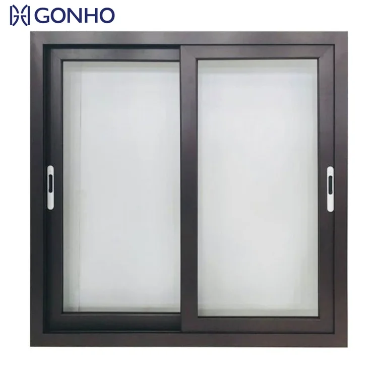 Factory Direct Supply American Style Sliding Window Aluminum Alloy Bedroom Kitchen Window