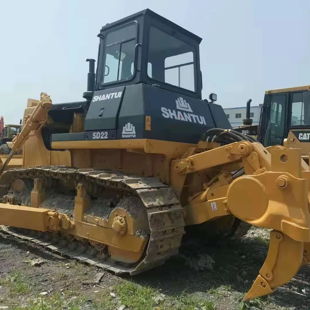 Высококачественный гусеничный бульдозер SHANTUI SD22 Подержанный shantui second hand bullzoer sd22 sd32 для продажи
