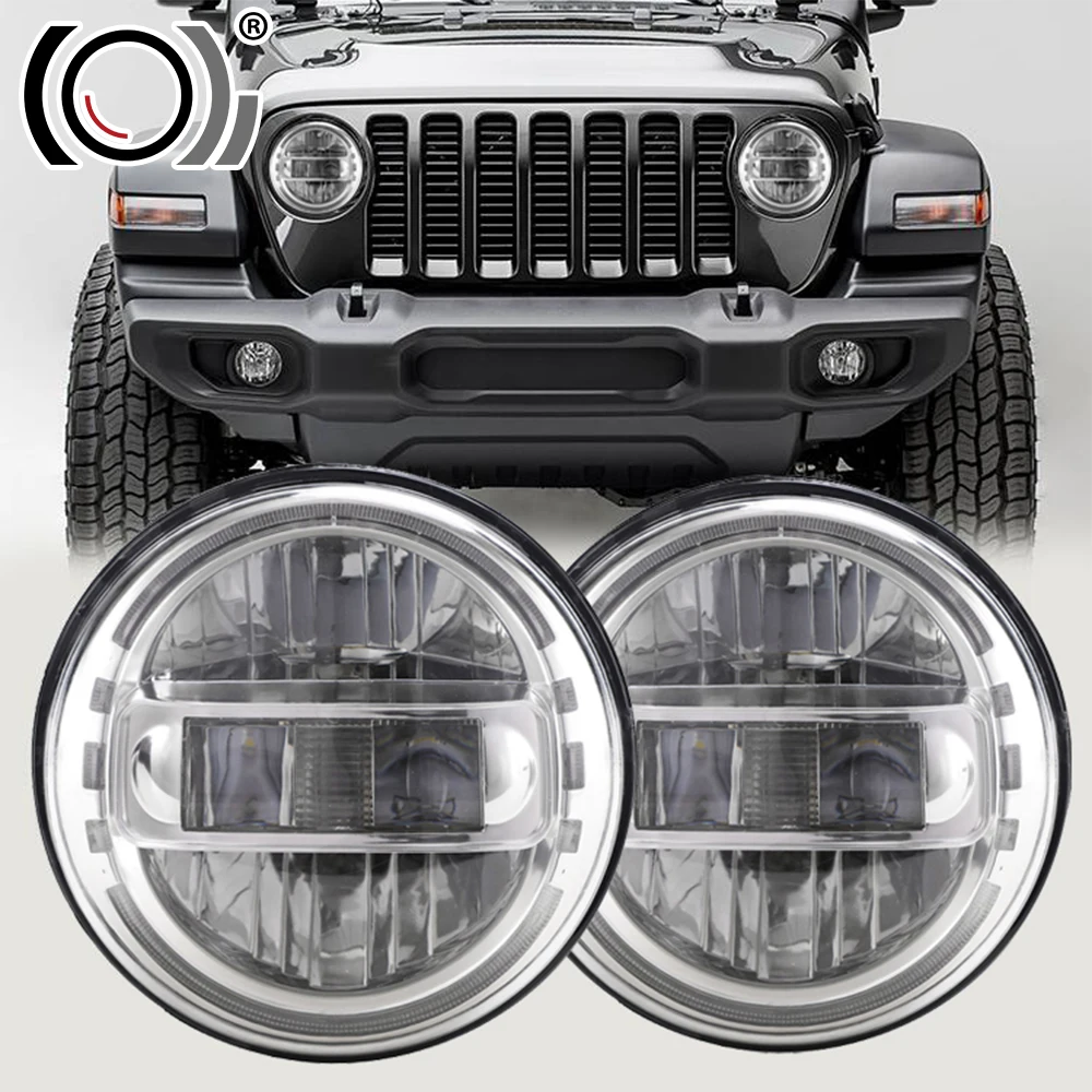 Wholesale Made in China 2023 new Round 7' Led King Kong Lights 7inch Headlight For Jeep 07-17