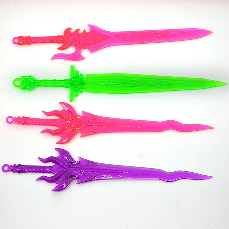 
Wholesale OEM Plastic Knife Custom Promotional Spear Sword Toy for kids Weapon Set 