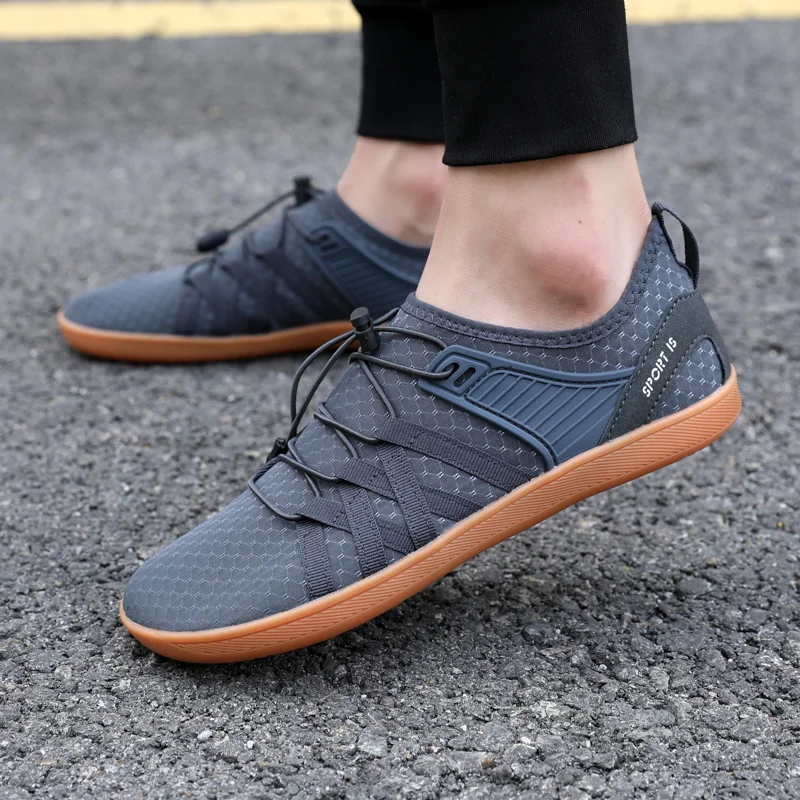 Unisex High Top Classic Vintage Shoes Trainers Sports Gym Flat Wide Barefoot Sneaker