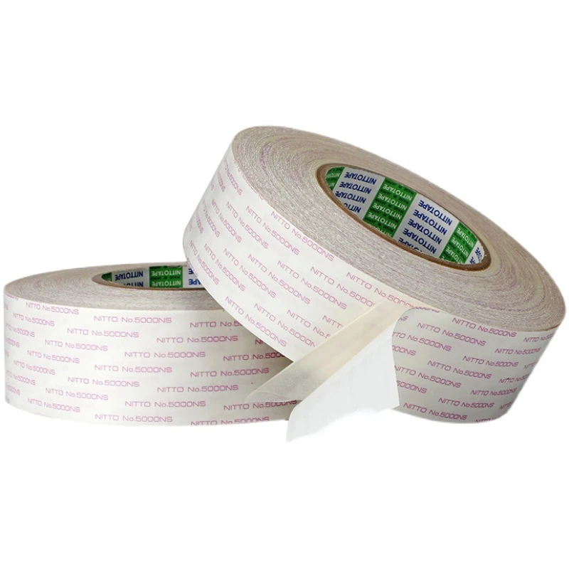 Easy Removal And Strong Adhesive Non-woven Fabric Carrier Double Sided Tape Nitto 5000ns
