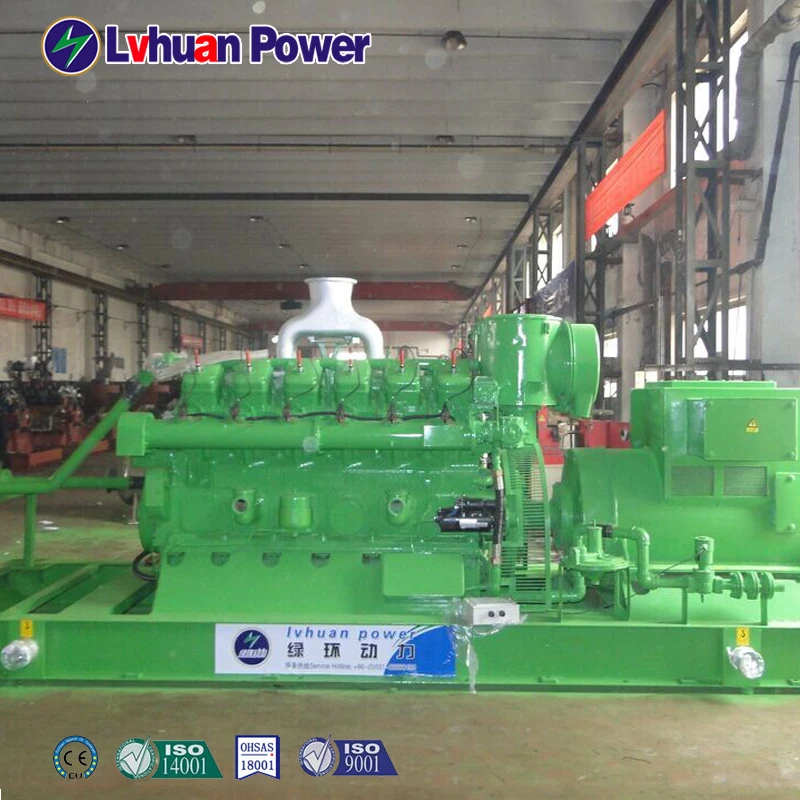 10-600kw mini power plant green energy small biogas generator set