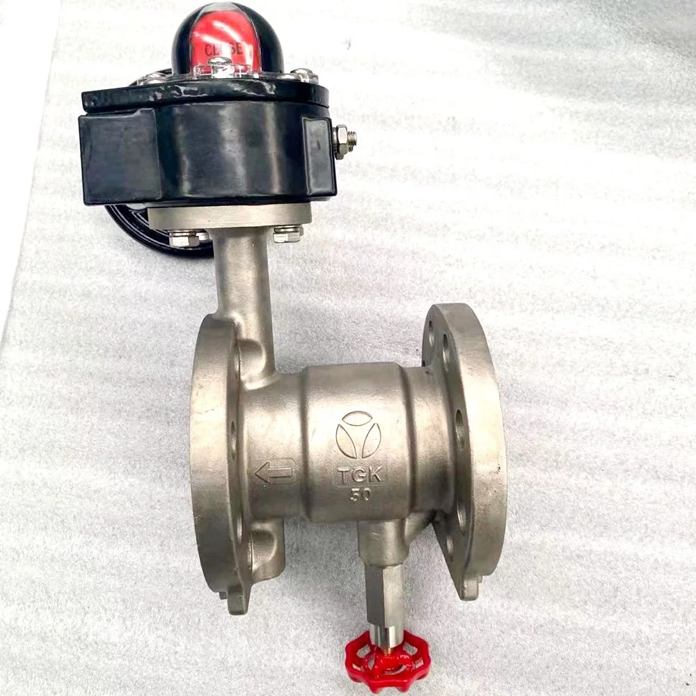 Worm Gear Operated Rubber Seal U Flange Type Butterfly Valve for Sea Water Butterfly Valve