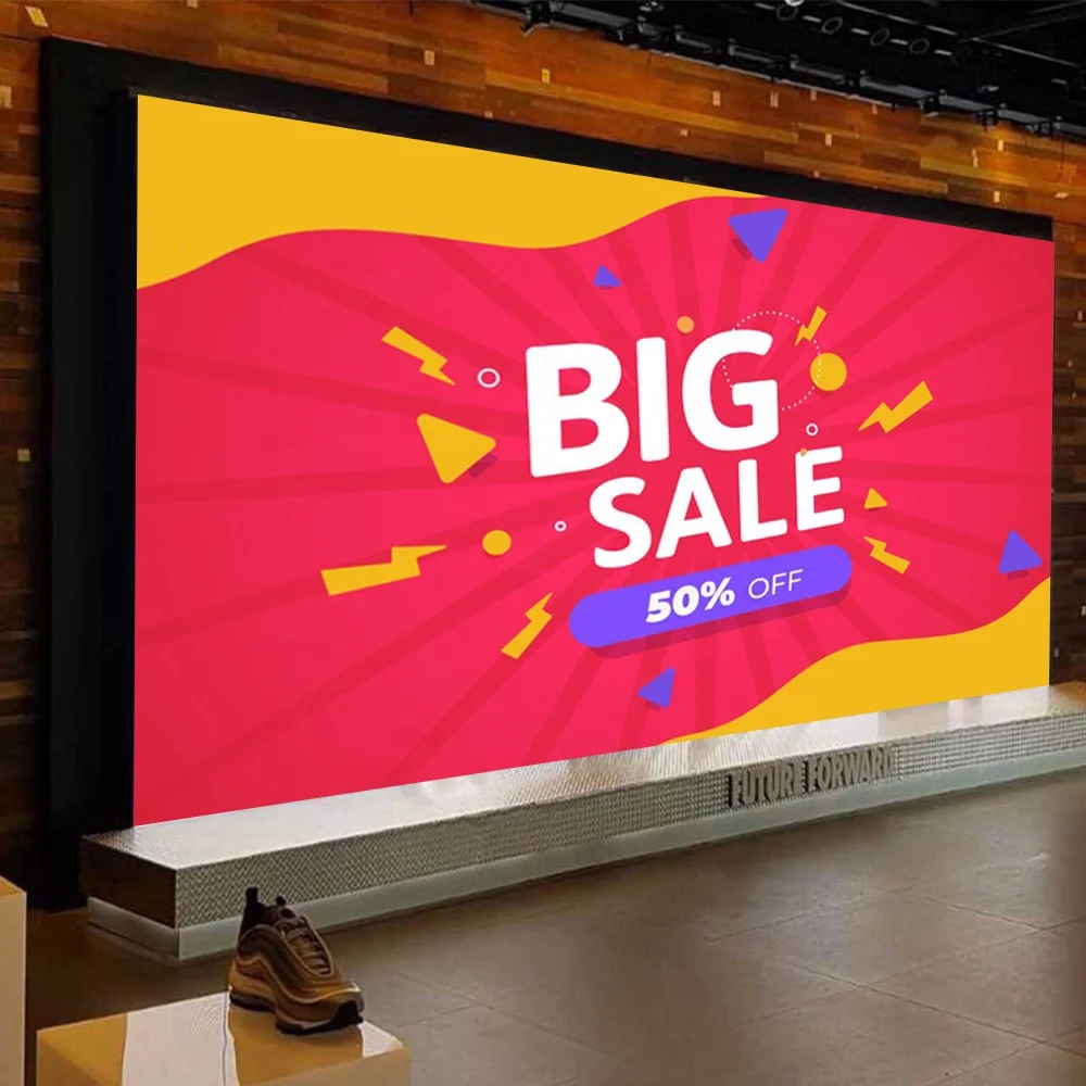 Convenient Maintenance Retail Stores HD Led Video Wall P1.5 P1.9 P2.5 P3 P4 Full Color Indoor Led Screen For Advertising Display