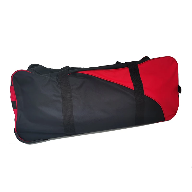 Custom Ice hockey duffel bags tarpaulin hockey bag wheel goalie bag
