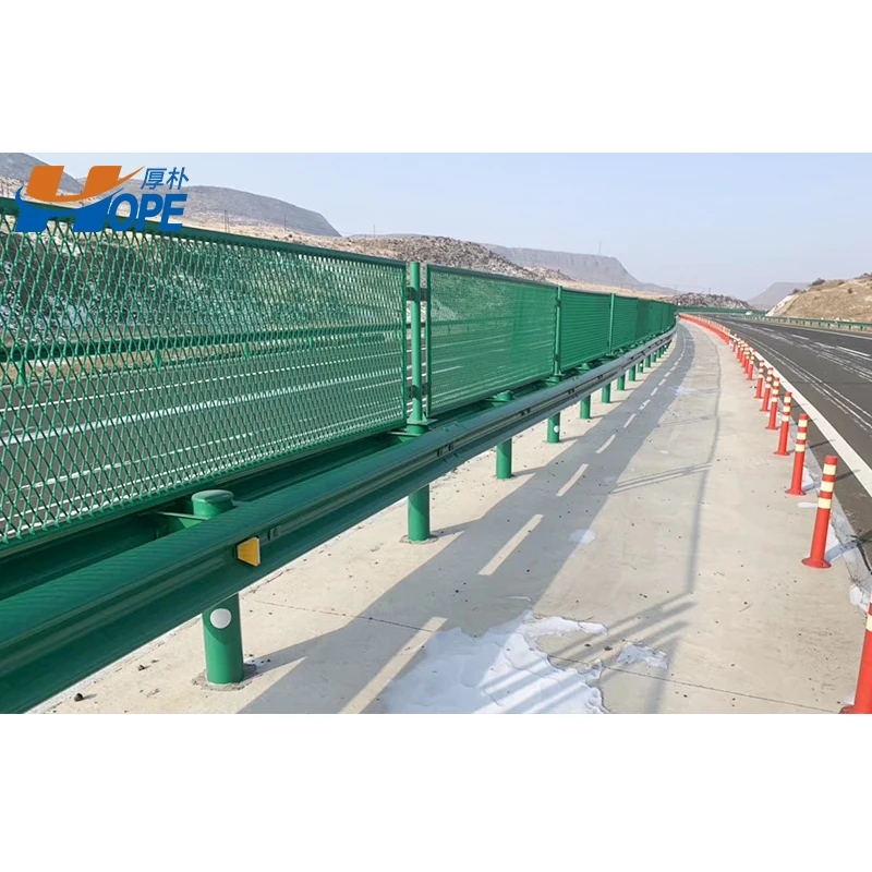 Factory Wholesale High Quality Q235 Q345 Material Zinc Steel Fence Hot Dipped Galvanized W Beam Guardrail With CE Certificate