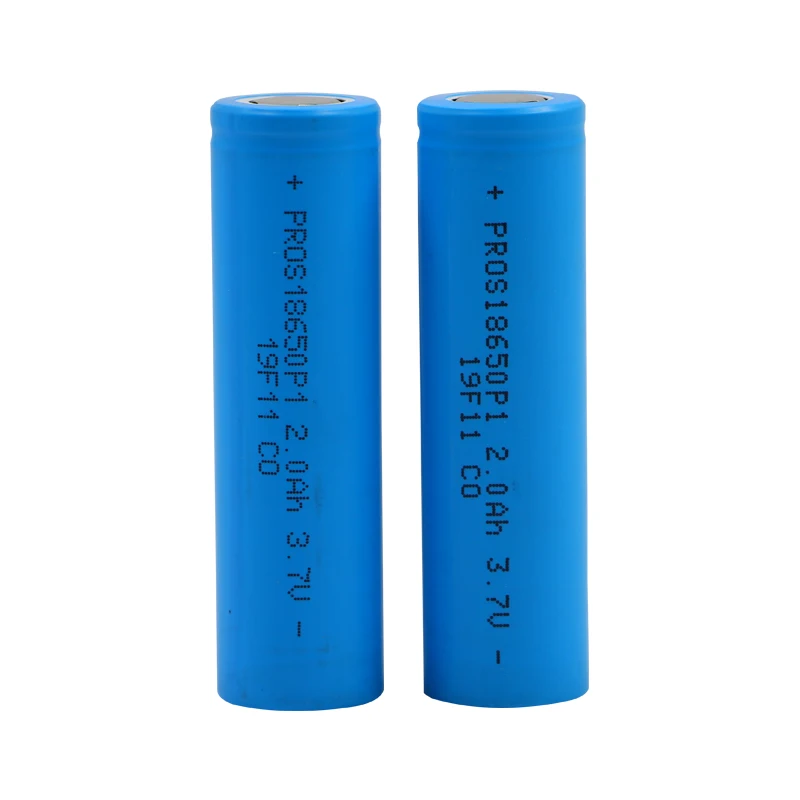 Перезаряжаемый литий-ионный аккумулятор 3,7 2000mAh-3C 18650 в для электроинструментов