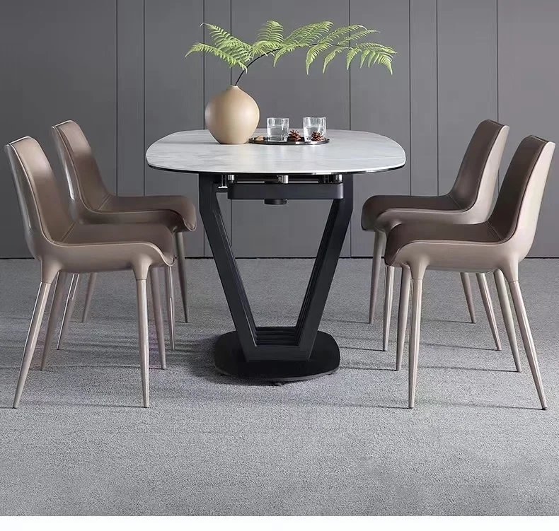 Direct Selling classic genuine leather chairs dining room furniture nordic style leather chair for events