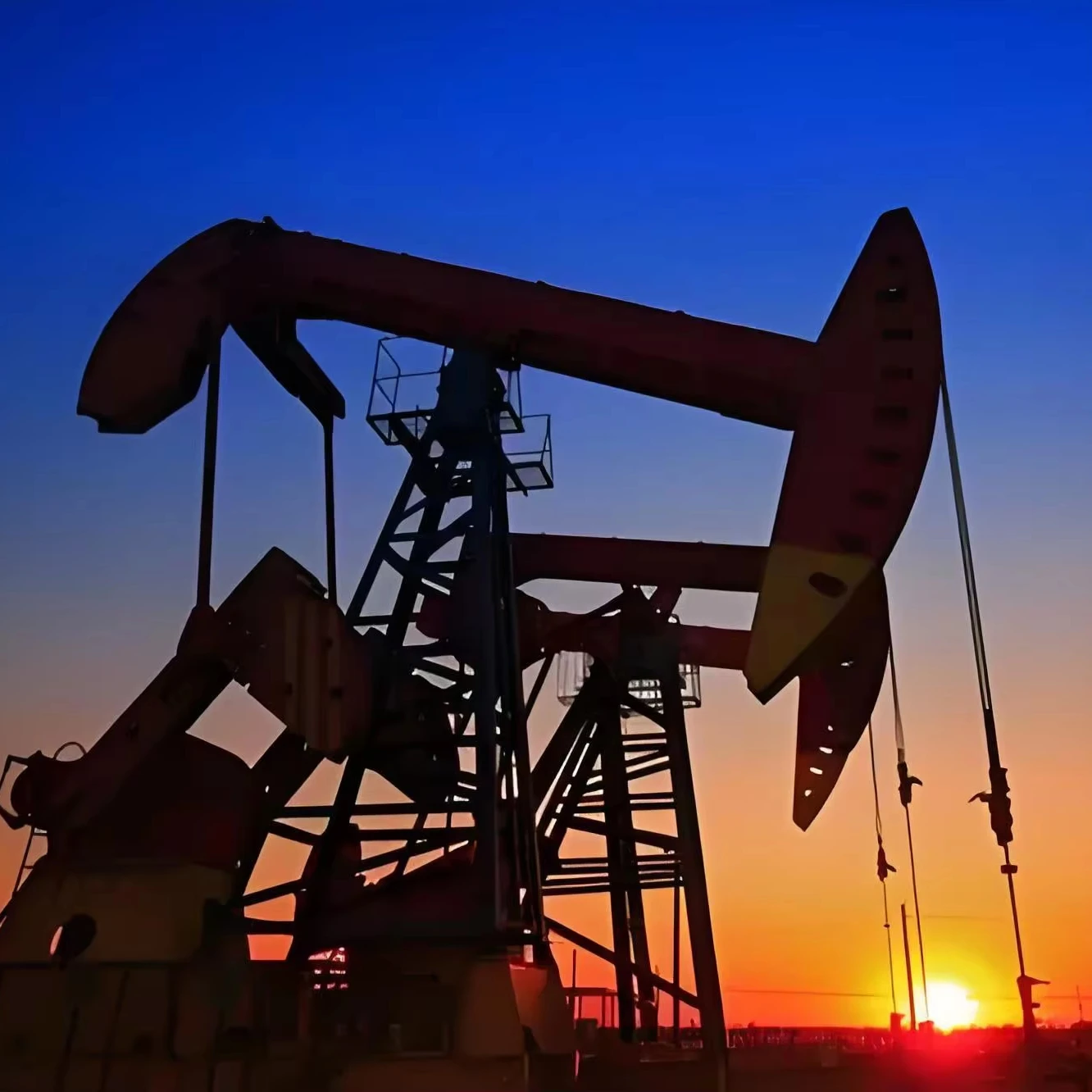 Балочная насосная установка для бурения нефтяных скважин