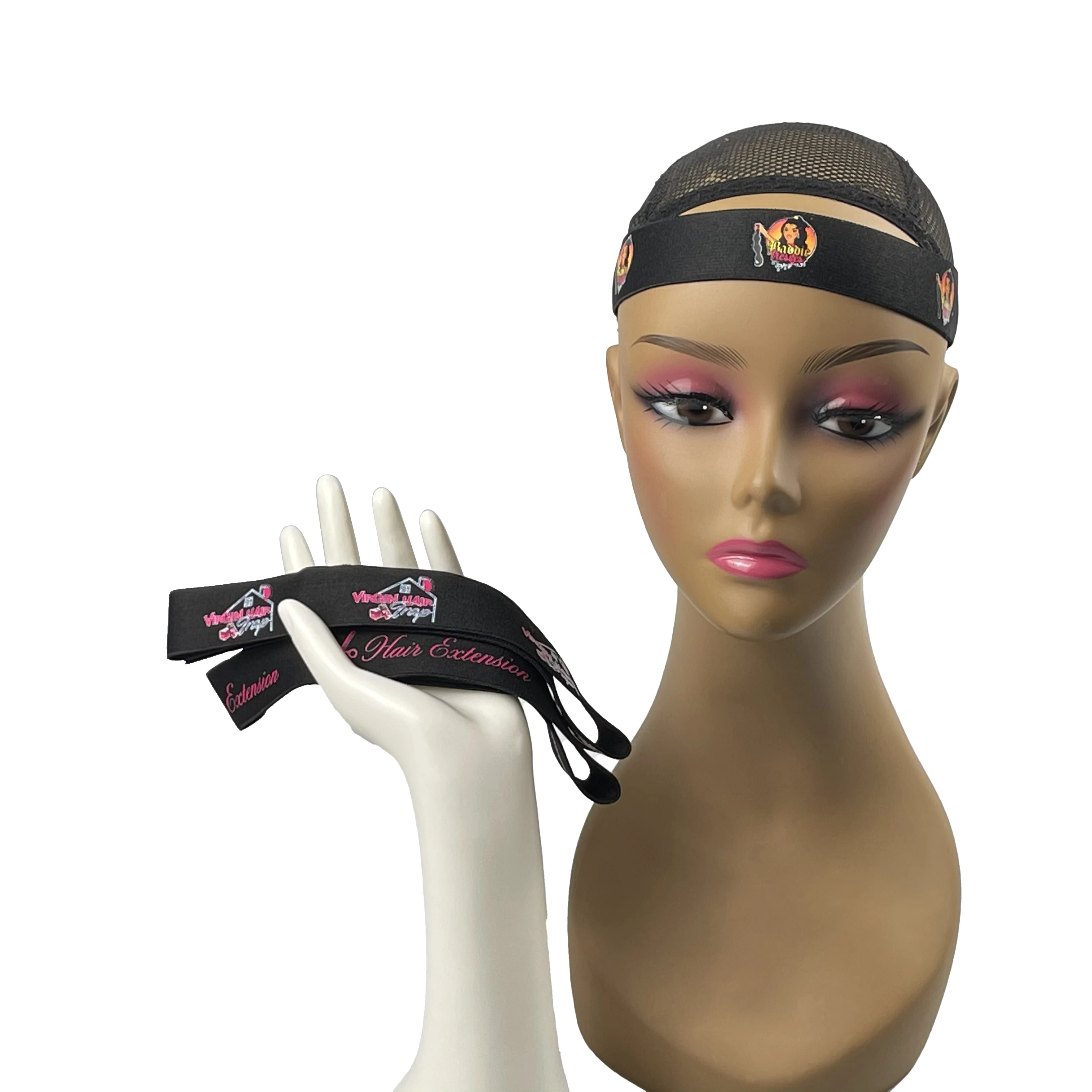 Custom logo Edge Elastic Wig Band Edge Slayer lace band